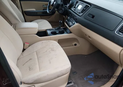 2016 Kia Sedona Lx from USA, damaged, VIN KNDMB5C17G6199097